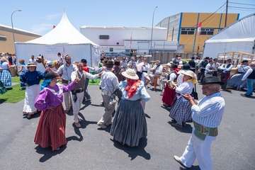 Fiesta canaria de Spar Gran Canaria en Telde (Foto TA)